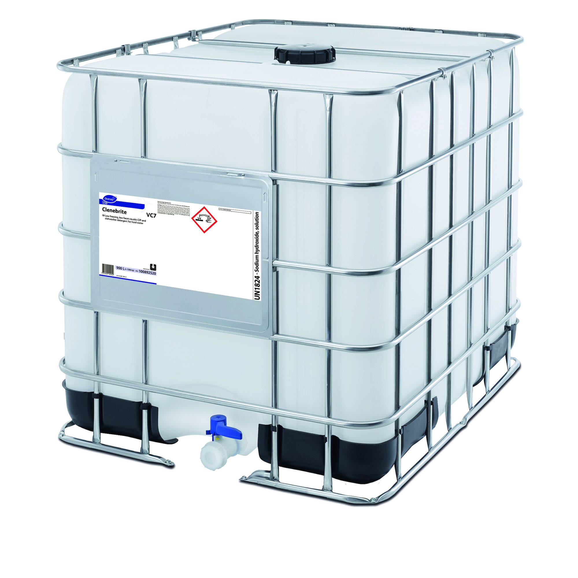 Clenebrite VC7 900L Low freezing, low foam caustic CIP and dishwasher