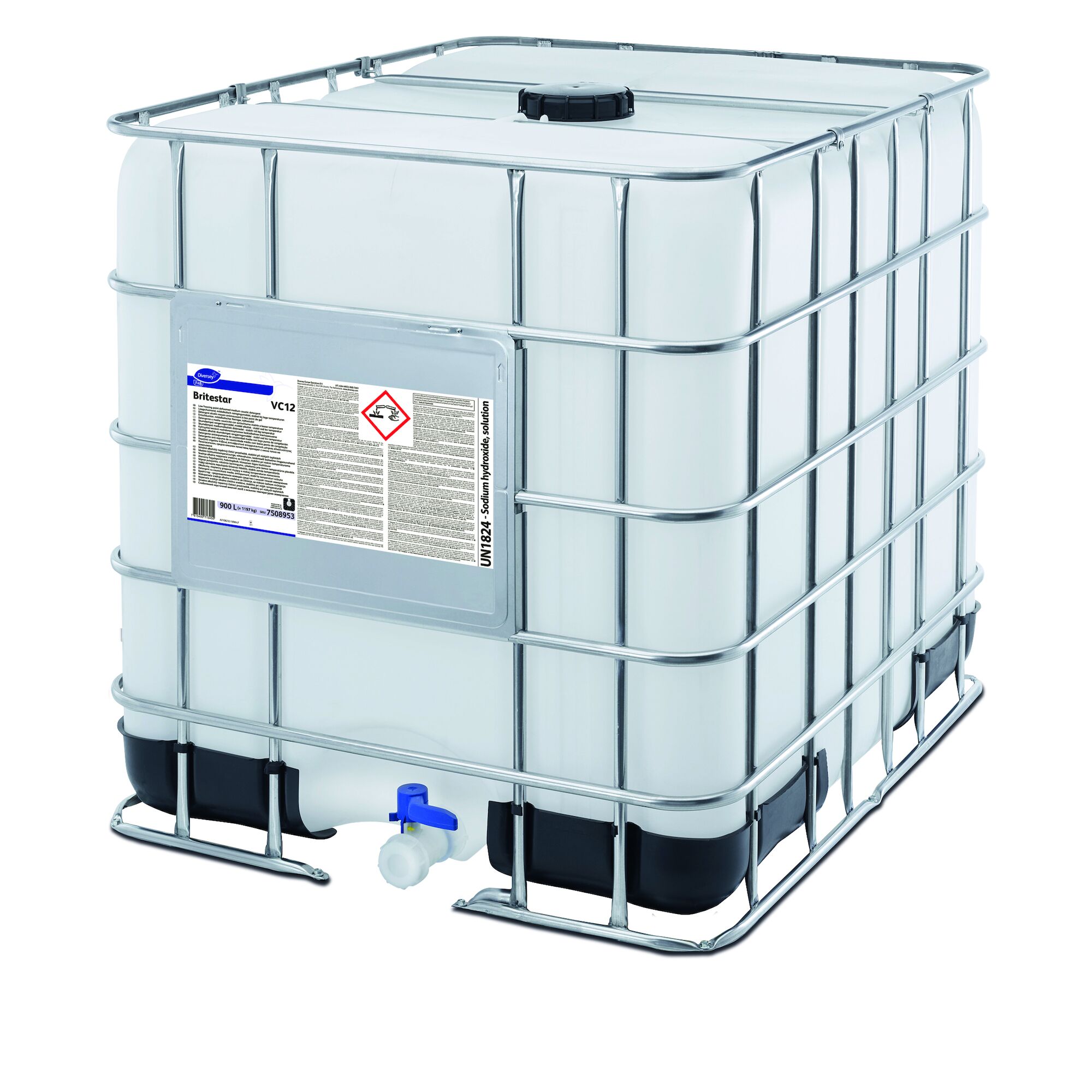 Britestar VC12 900L Low freezing point defoamed medium caustic