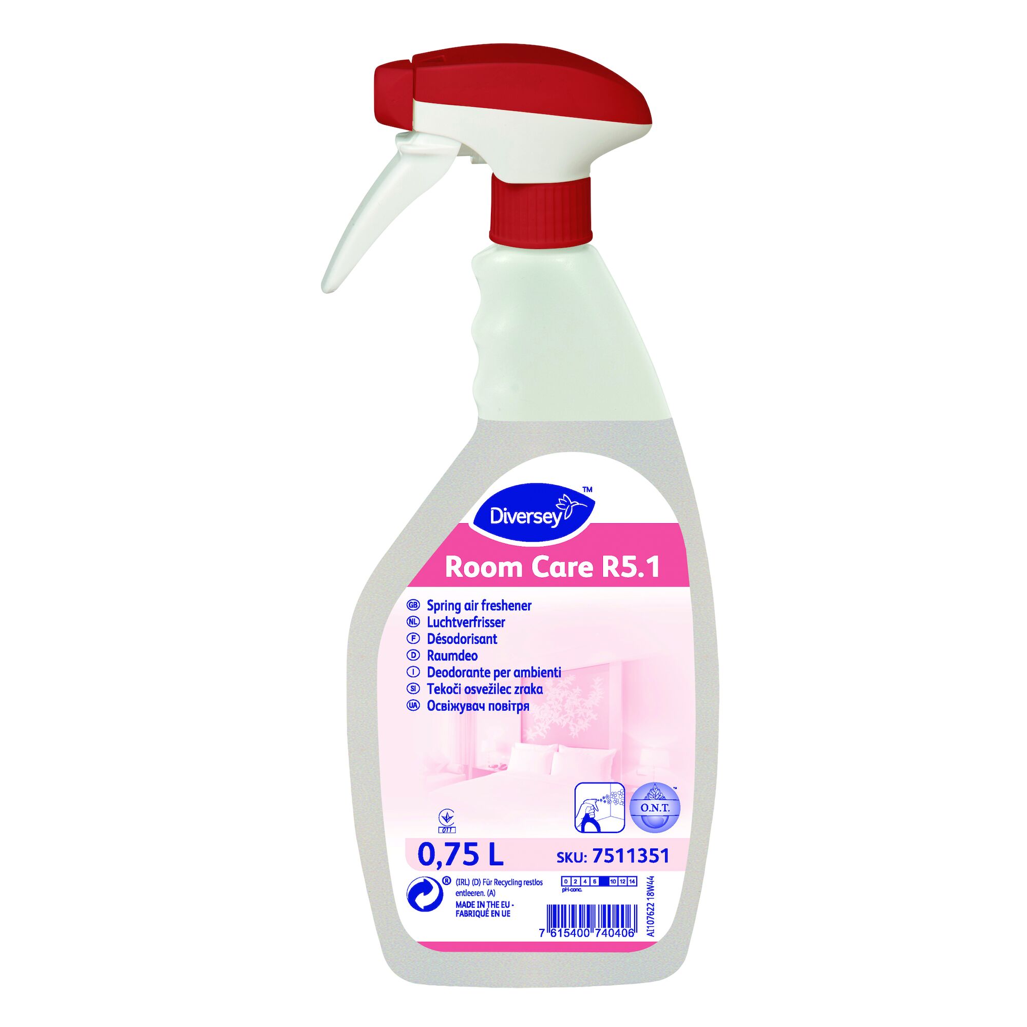 Room Care R5.1 6x0.75L Spring air freshener Diversey United Kingdom