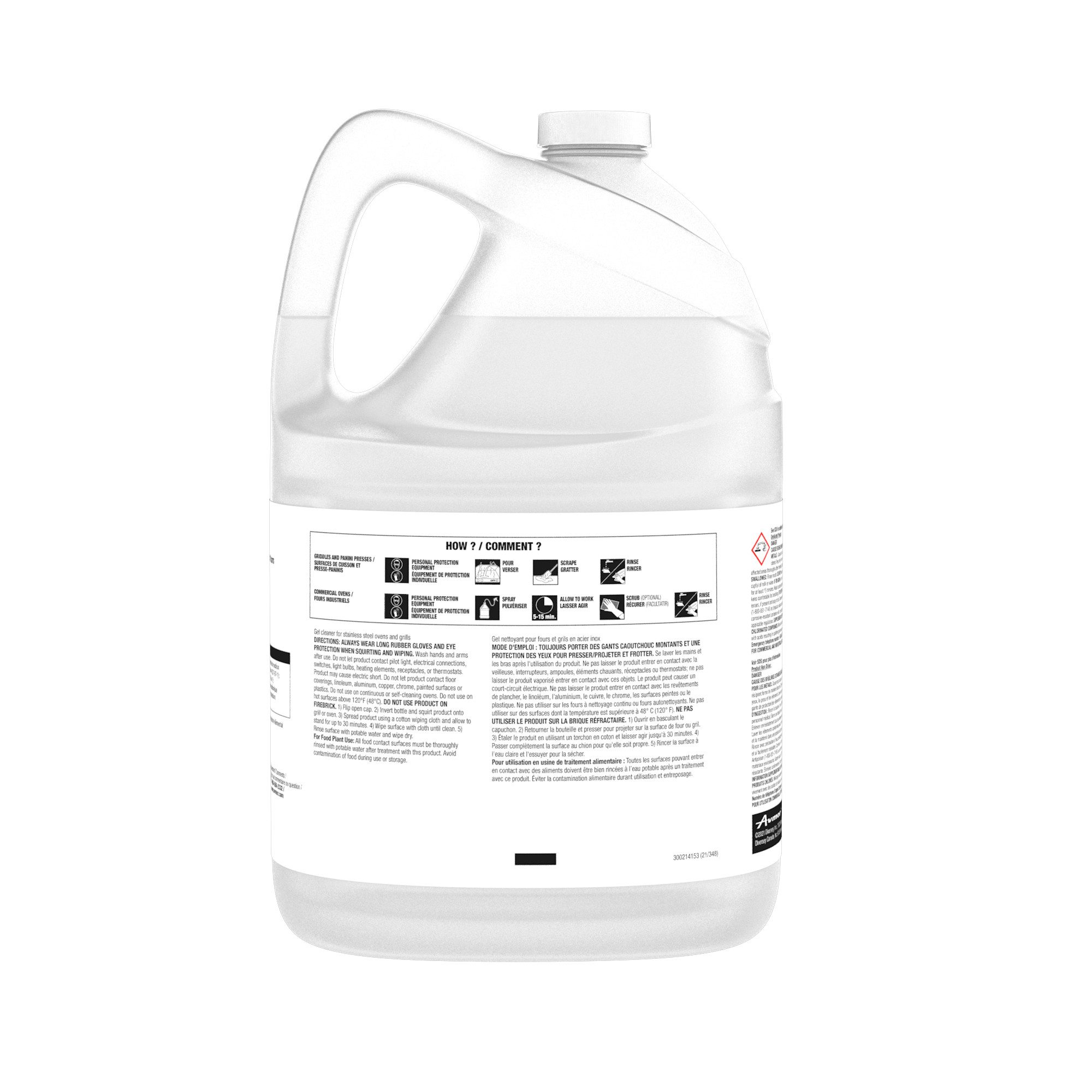 Hot Stuff Gel Oven & Grill Cleaner D9.4 Diversey Global