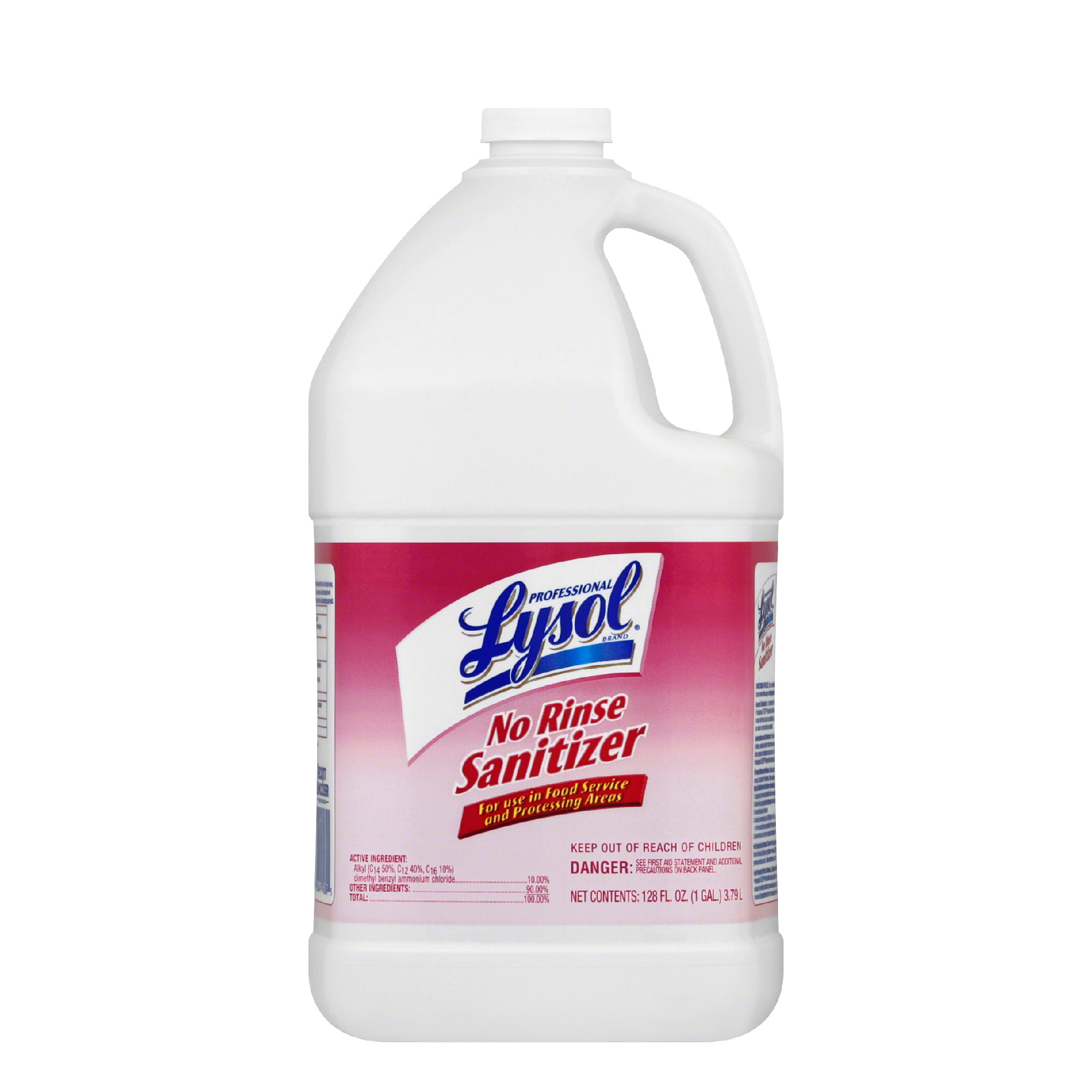 Professional Lysol® No Rinse Sanitizer Concentrate Diversey Global