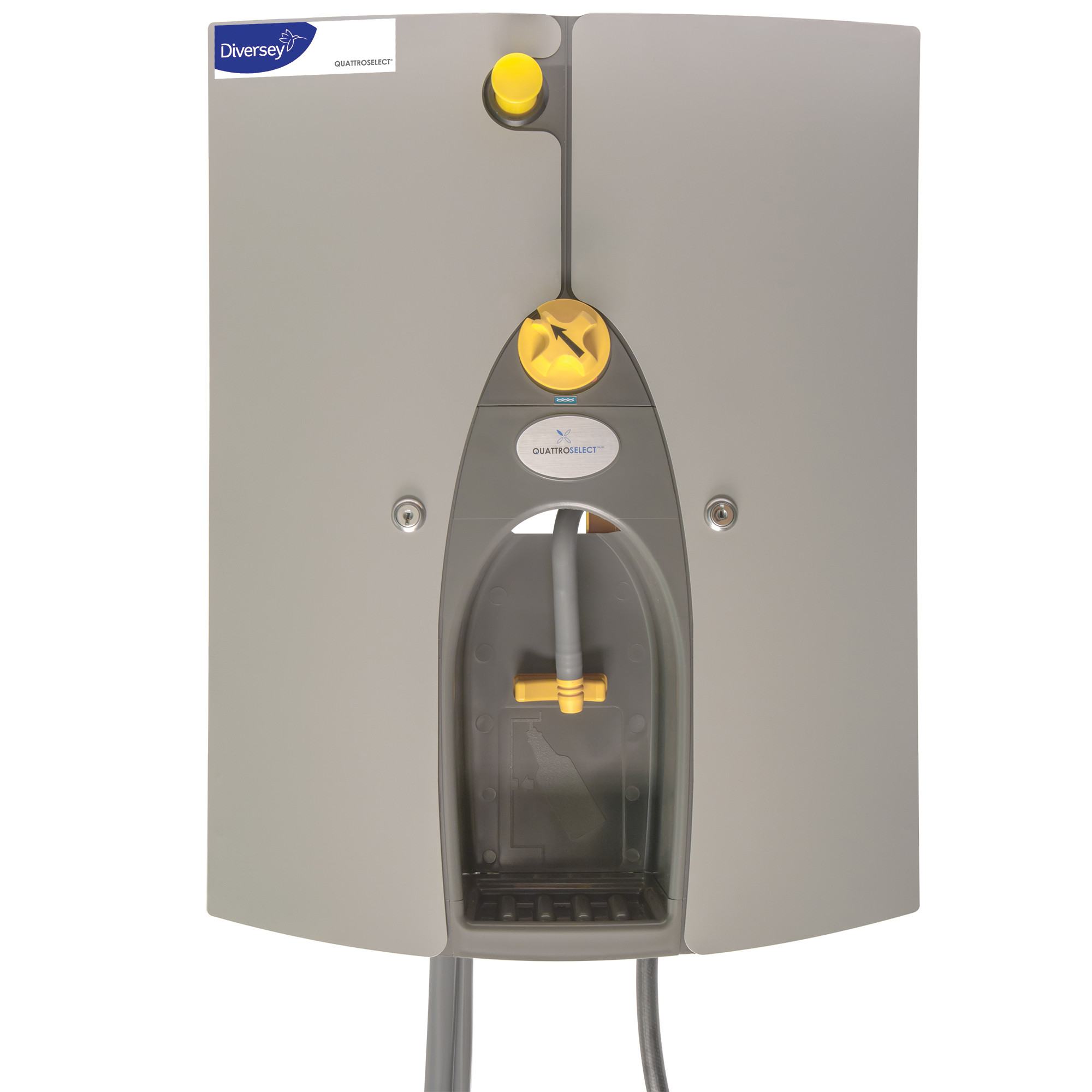 QuattroSelect® Dispenser Safe Gap Model Closed Doors Diversey Global