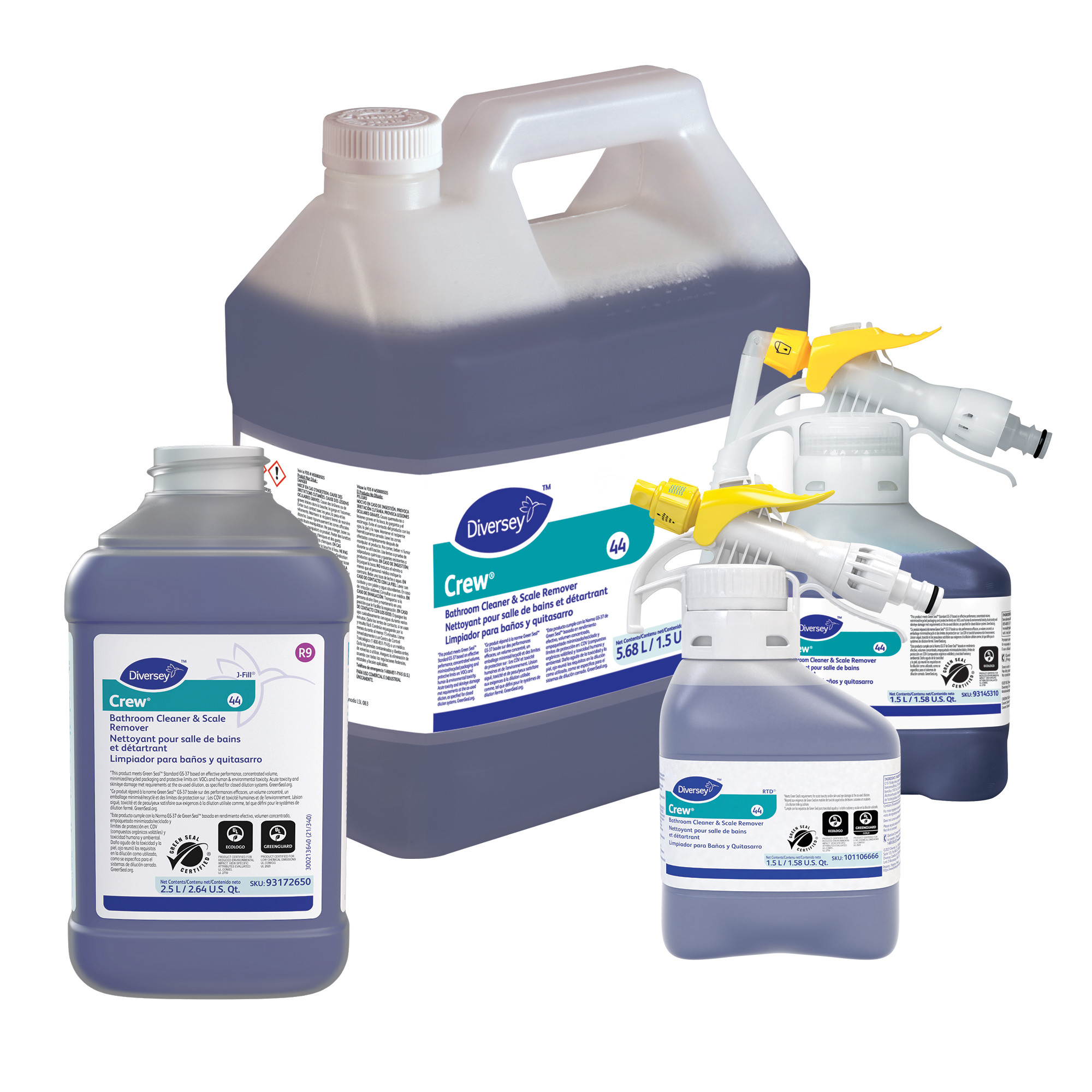 Crew® Bathroom Cleaner & Scale Remover Diversey Global