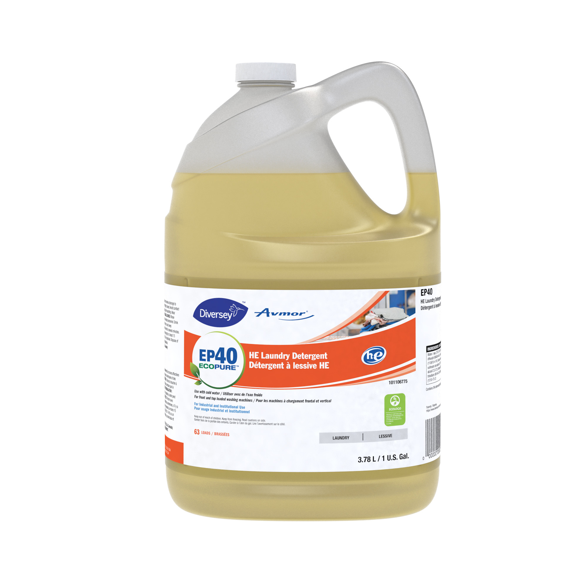 EP40 HE Laundry Detergent | Diversey Global