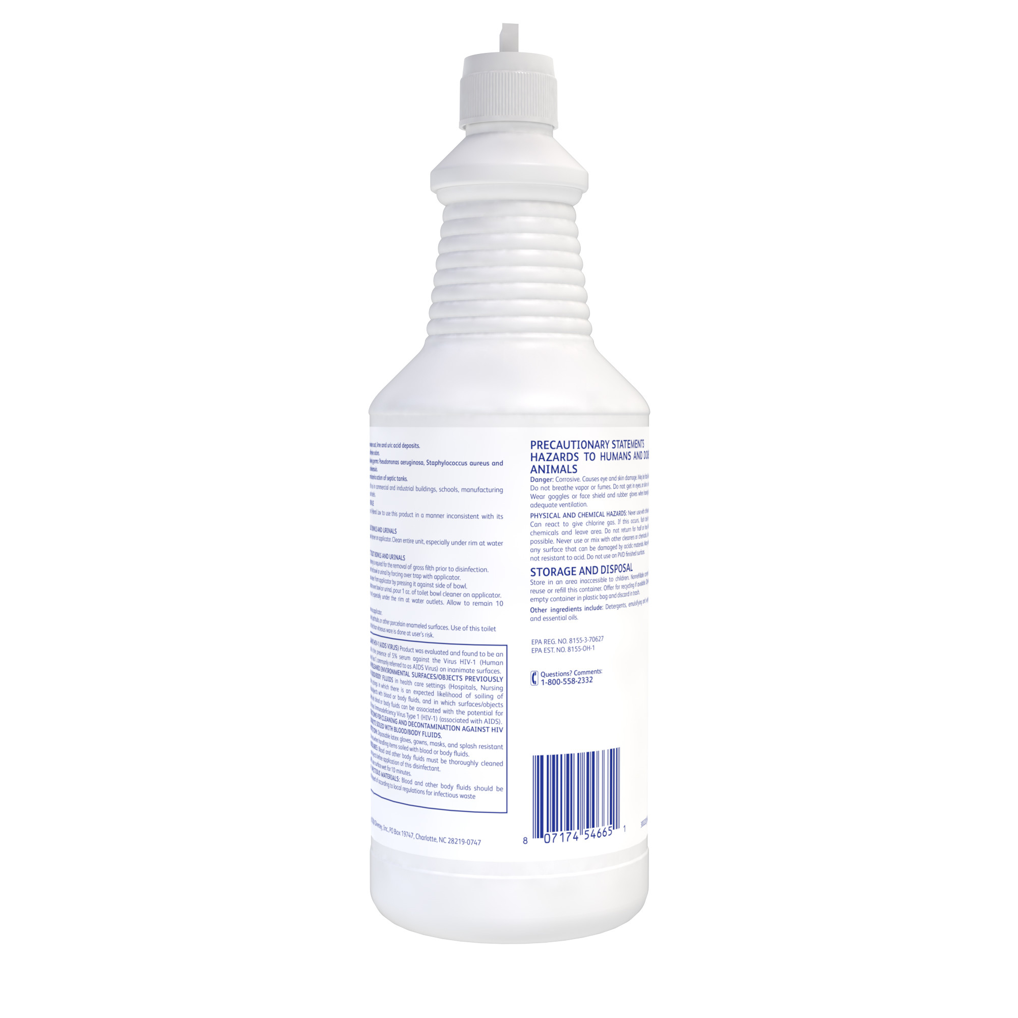 Crew® Heavy Duty Toilet Bowl Cleaner Diversey Global