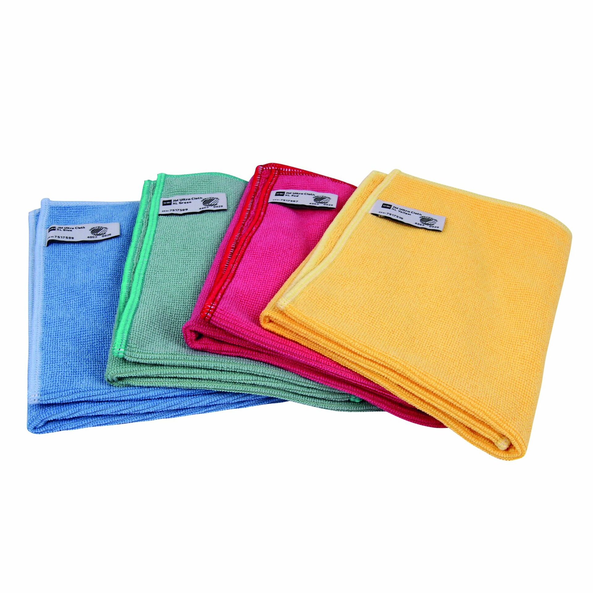 TASKI JM Ultra Cloth 20pc - 32 x 32 cm - Blue - Ultra microfibre 