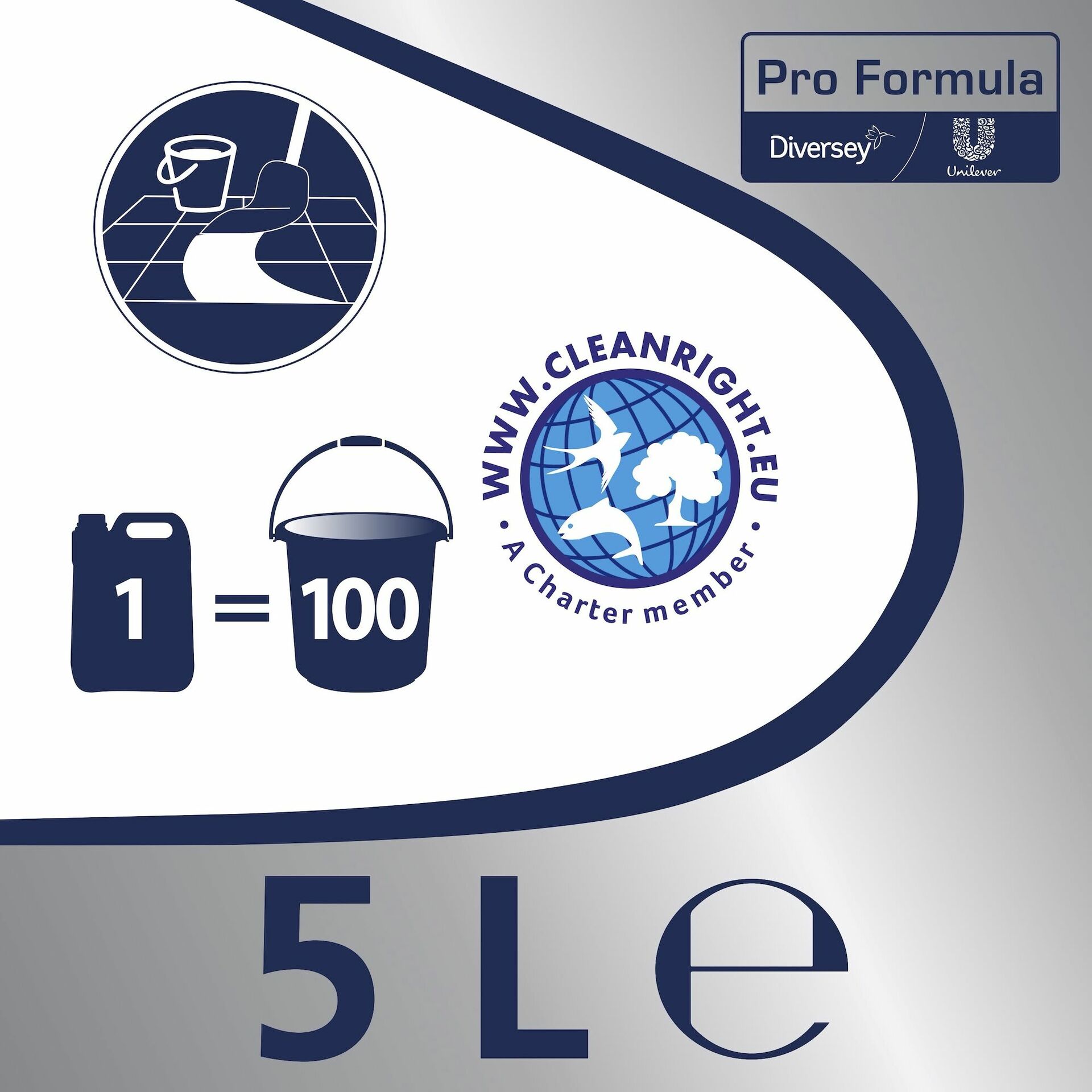 Cif Pro Formula All Purpose Cleaner Lemon Fresh 2x5L All purpose