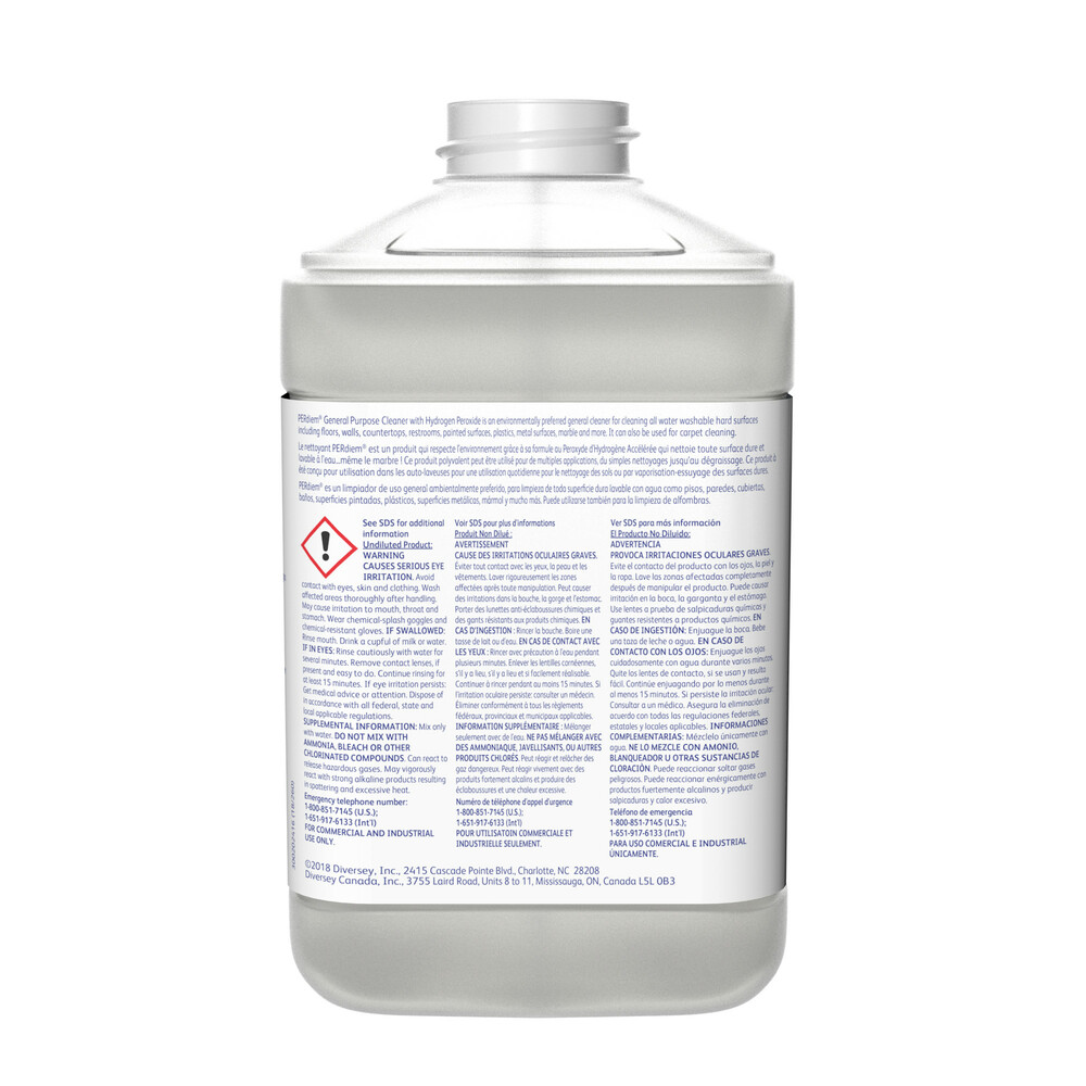 PERdiem® General Purpose Cleaner with Hydrogen Peroxide Diversey Global