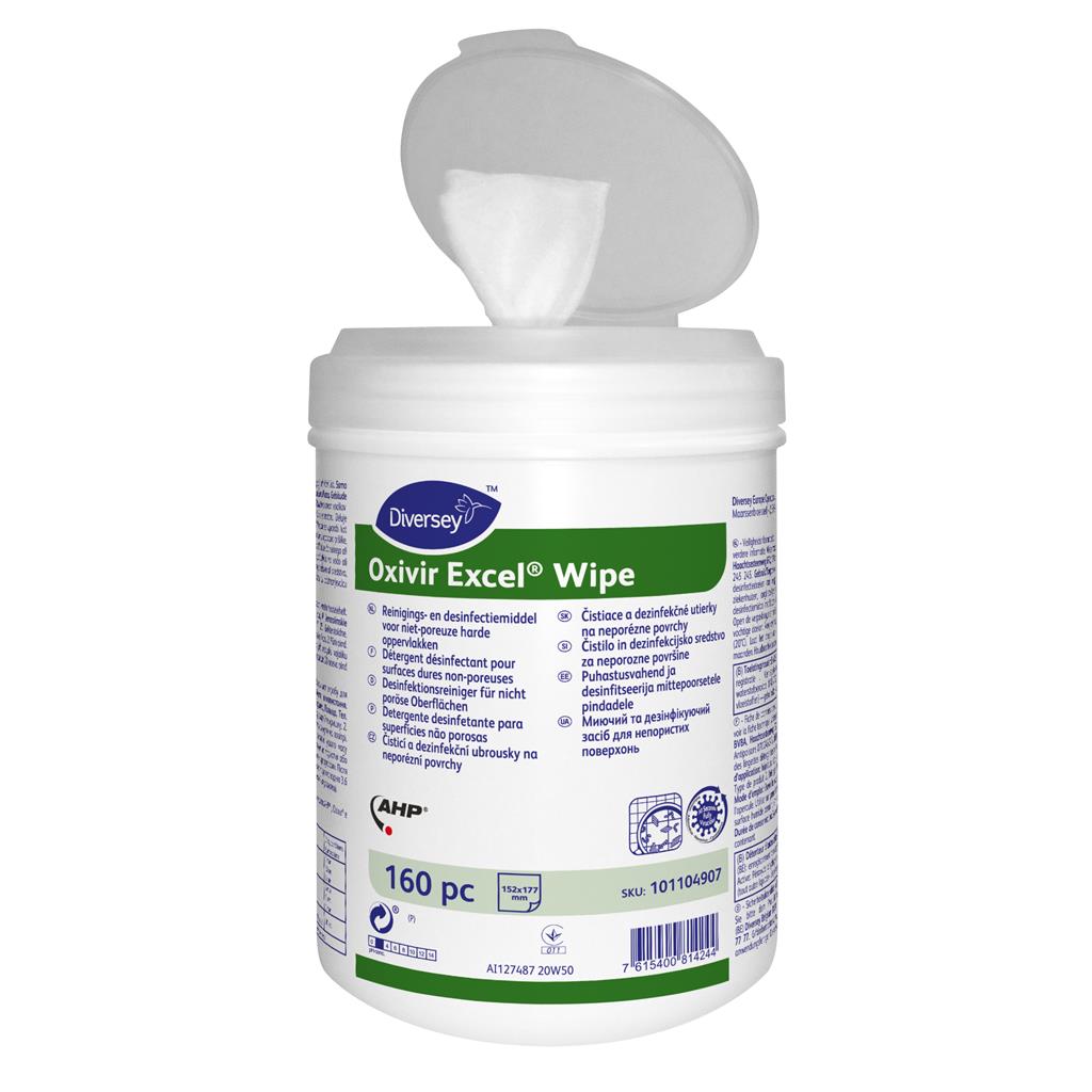 oxivir excel wipe