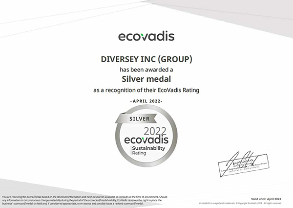 EcoVadis certificado