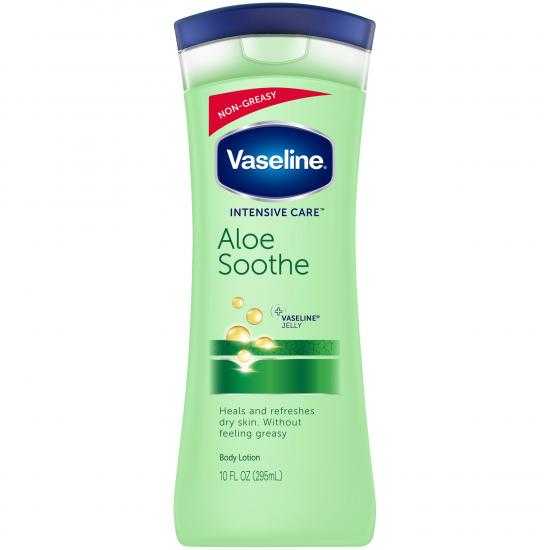 vaseline aloe soothe