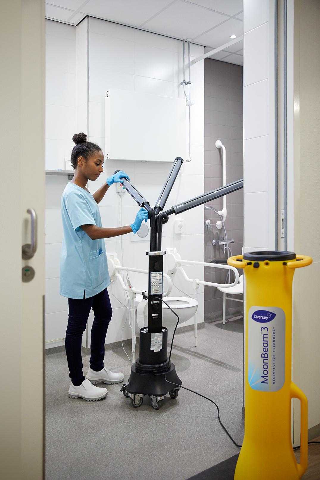 luz ultravioleta desinfectante