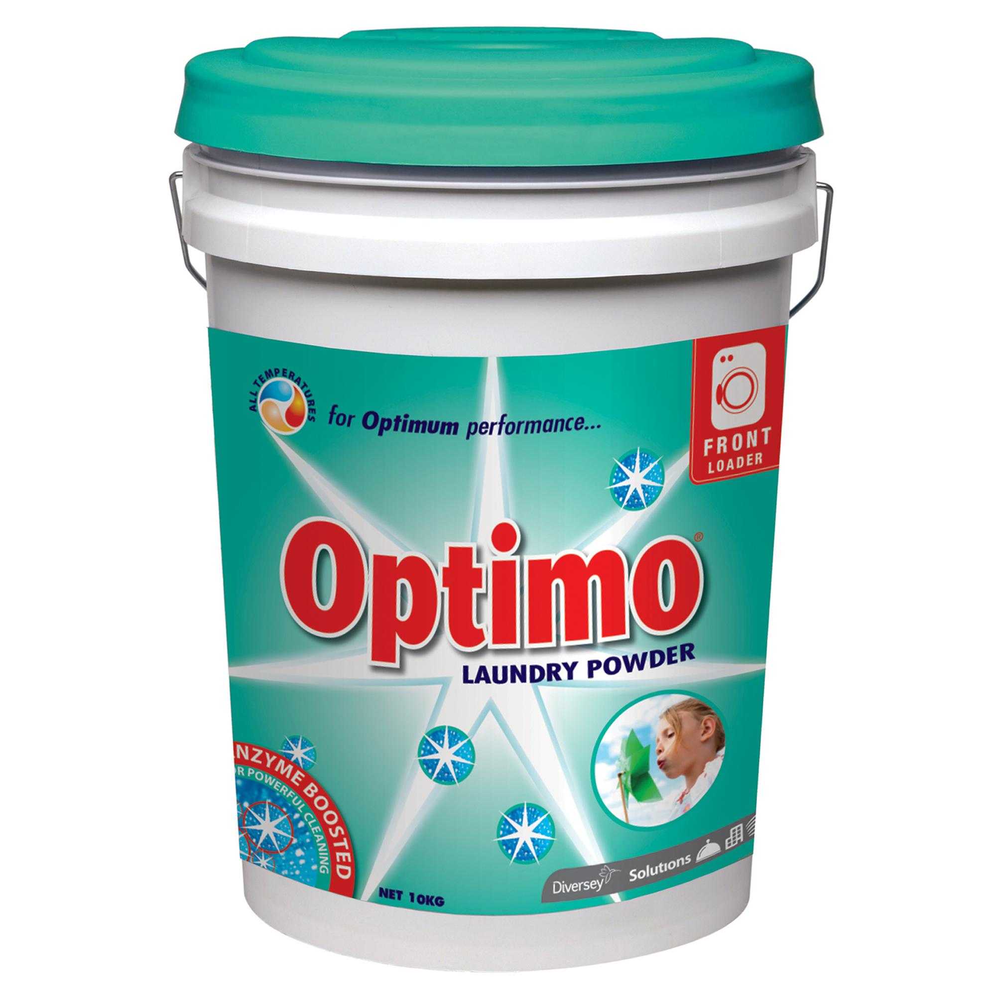 Optimo Laundry Powder Front Loader Diversey Australia