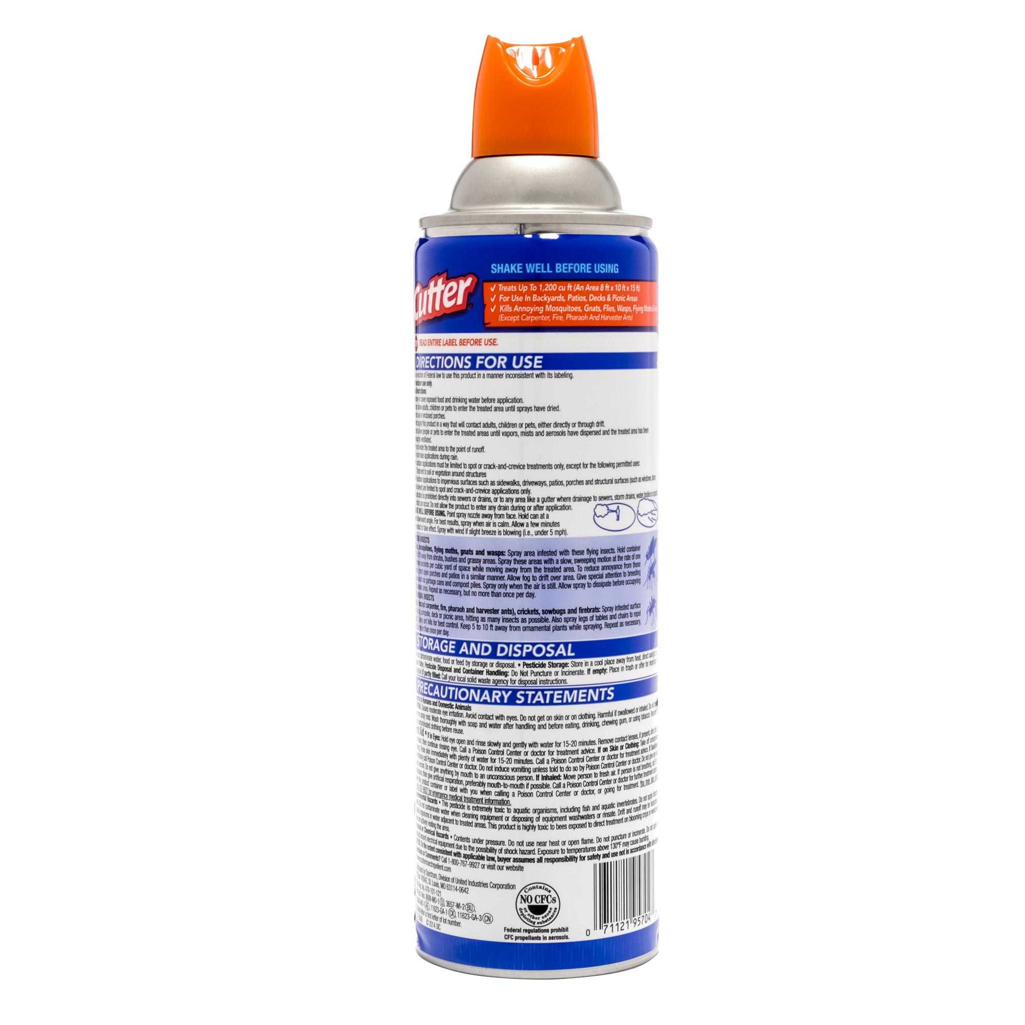 Cutter Backyartm Bug Control Outdoor Fogger Diversey Global