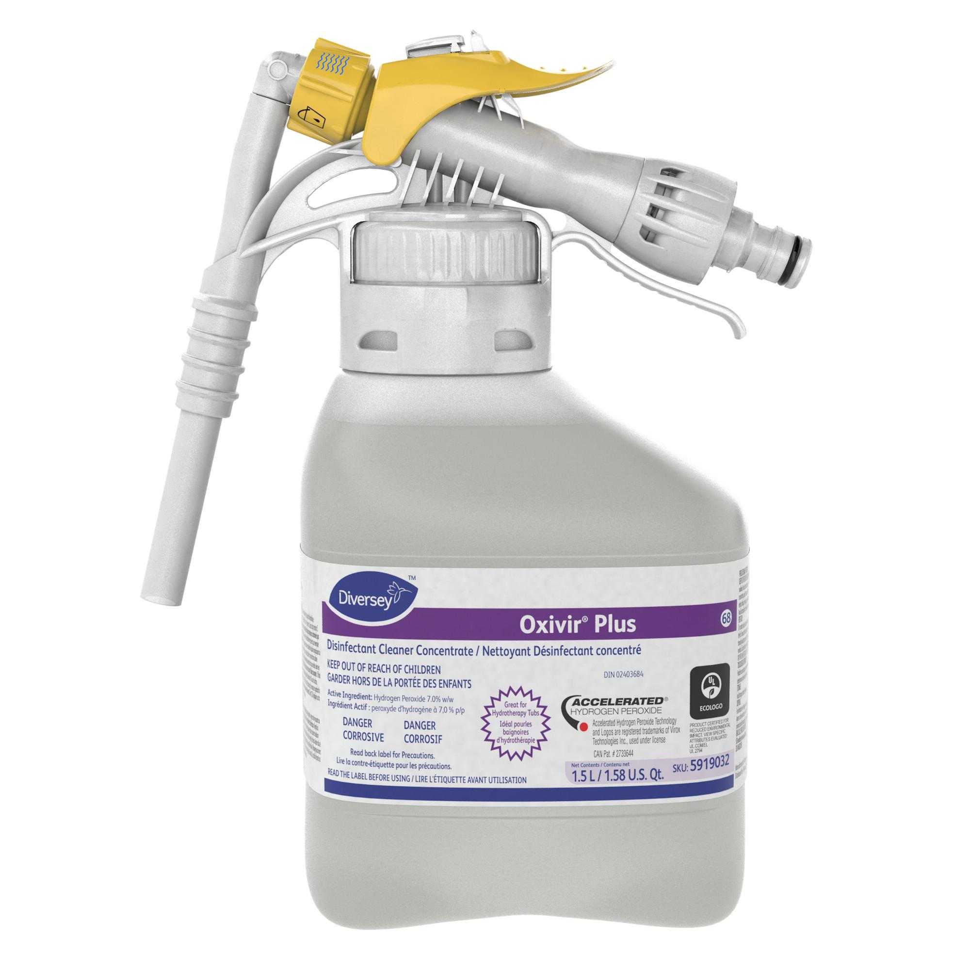 Oxivir Plus Disinfectant Cleaner Concentrate Diversey Global