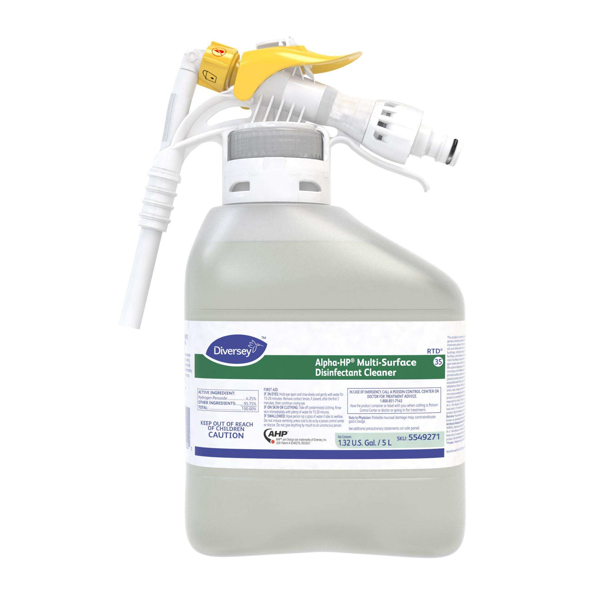 AlphaHP® MultiSurface Disinfectant Cleaner Diversey Global