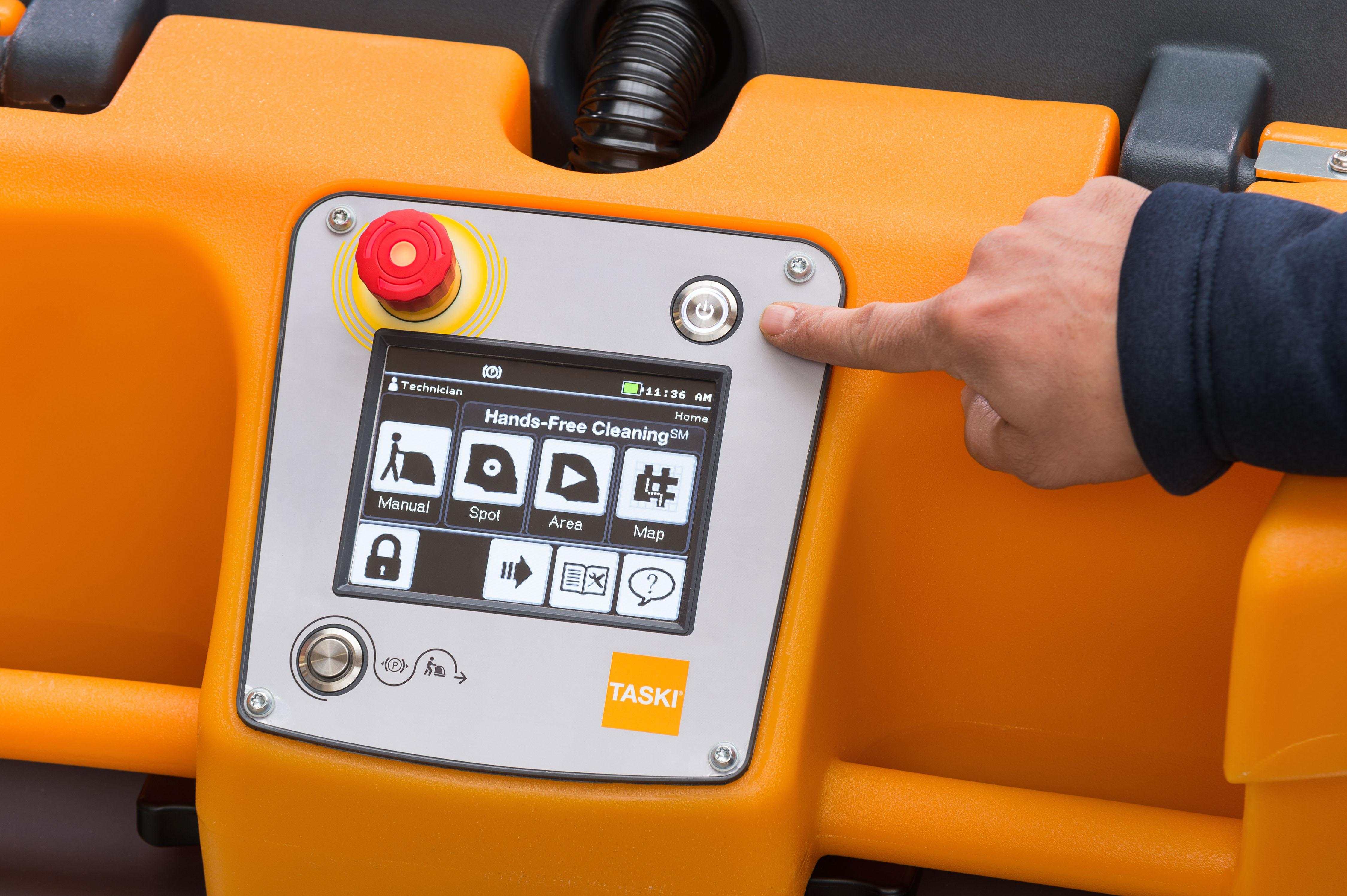 Swingobot-2000 Touch Screen